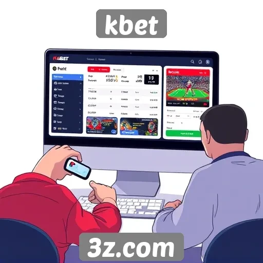 Avaliação da interface do usuário no kbet